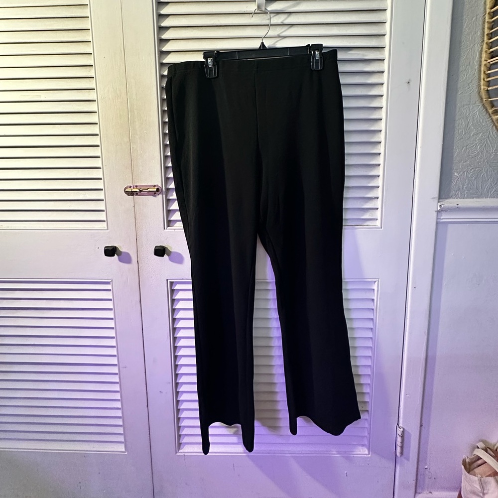 Elegant Black Flare Pants